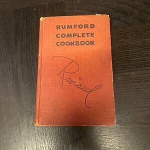 Rumford Complete Cookbook 1939